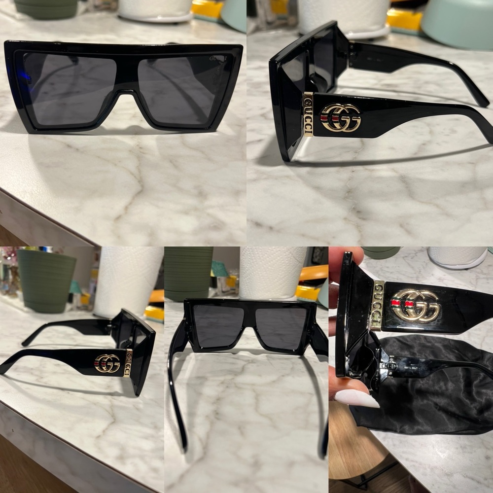 FASHION gucci Black Sunglasses
